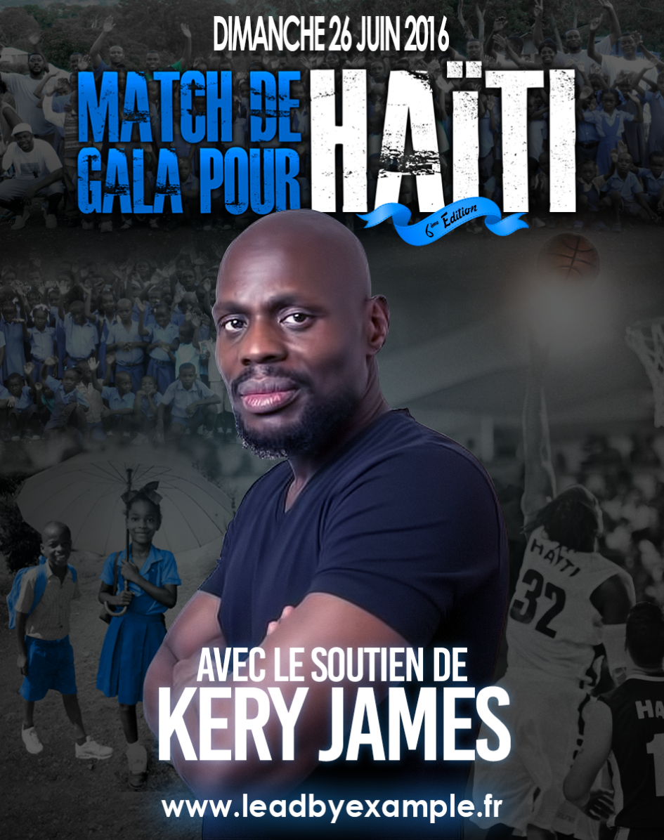 Match de gala Lead by Example 2016: Avec le soutien et la présence de Kery James